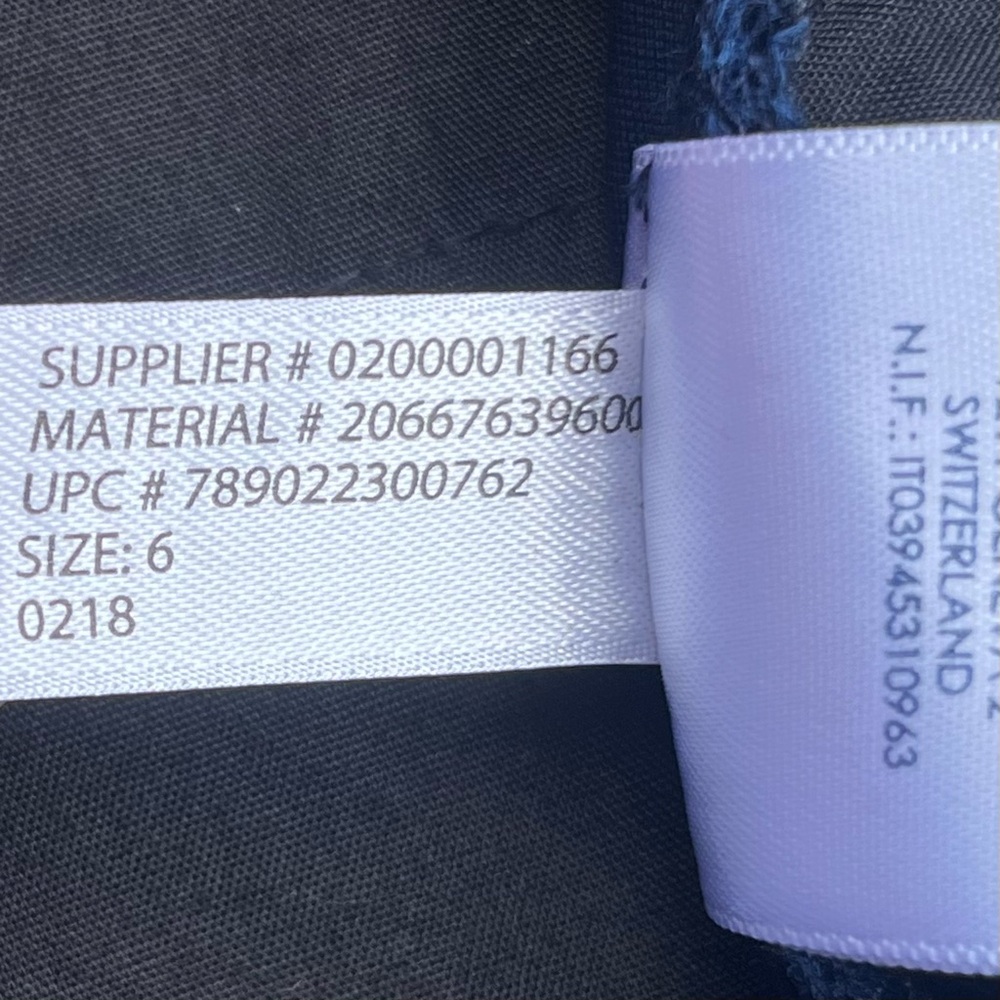 Chaps Classic Straight Leg Chino Pants Women 6 Navy Blue‎ Cotton Blend 32x29 - Picture 6 of 10